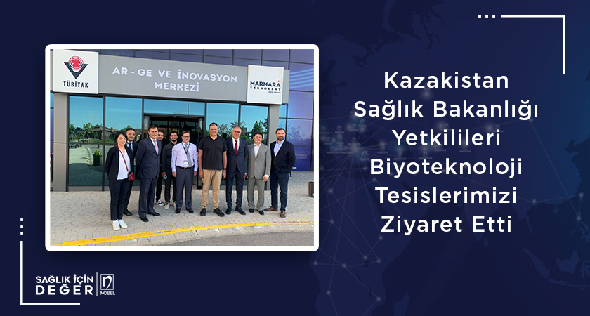Kazakistan Sağlık Bakanlığı Yetkilileri Biyoteknoloji Tesislerimizi Ziyaret Etti