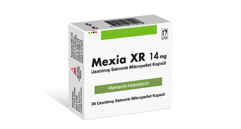 Mexia XR 14mg Uzatılmış Salınımlı Mikropellet 28 Kapsül