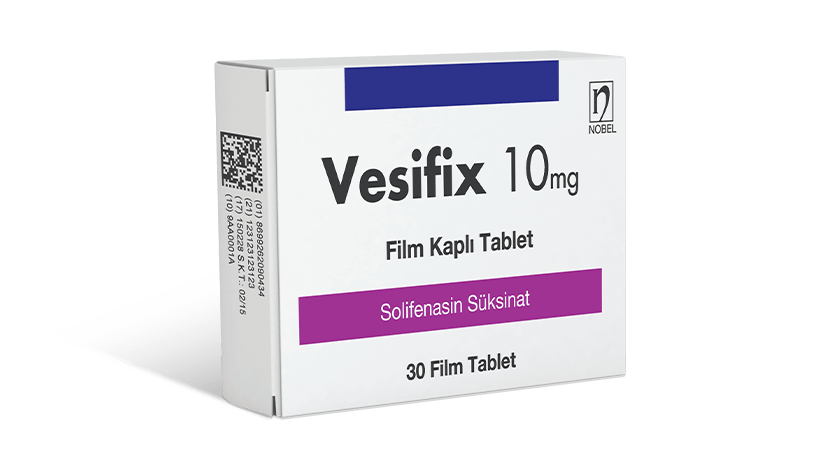 Vesifix 10mg 30 Film Kaplı Tablet