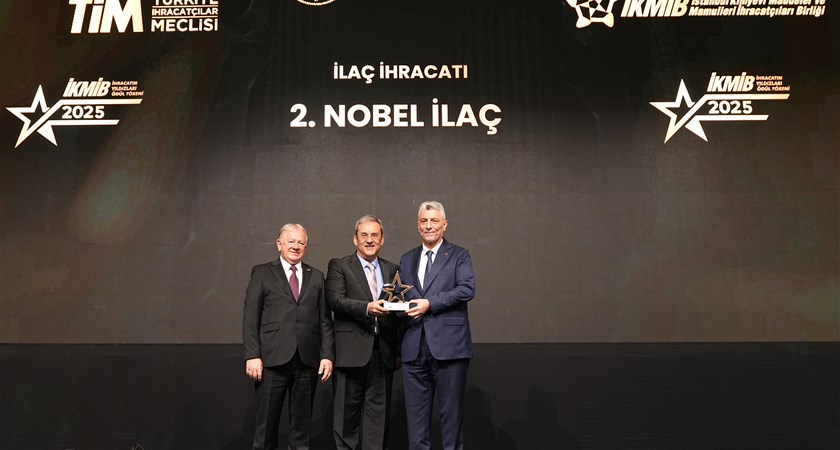 İhracatın Yıldızları Ödülleri İlaç Kategorisinde 2. Olduk