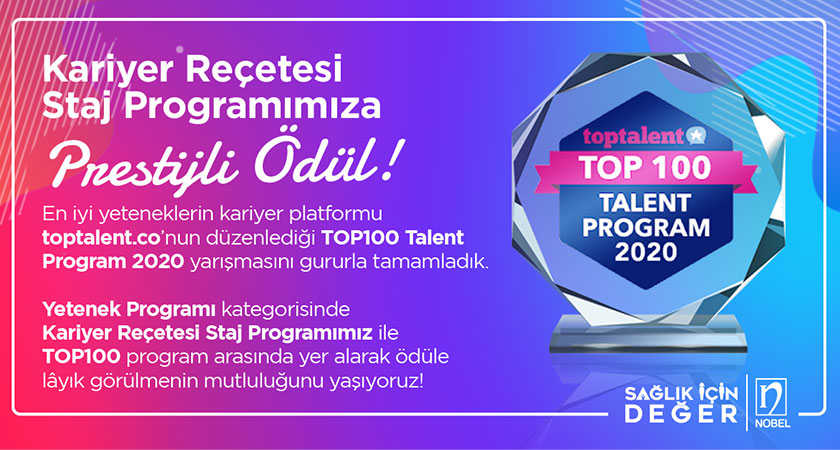 Prestigious Award for Our Career Prescription Internship Program