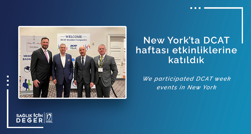 We participated DCAT week events in New York