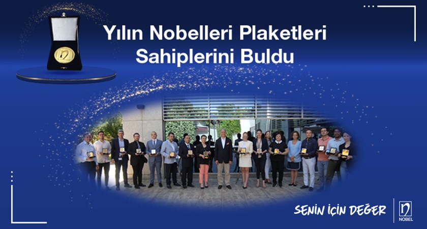 Yılın Nobelleri Plaketleri Sahiplerini Buldu