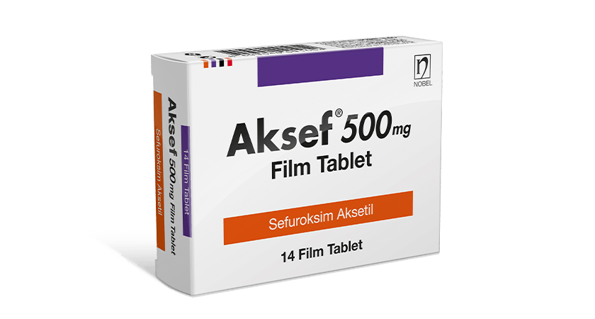 Aksef 500mg 14 Tablets