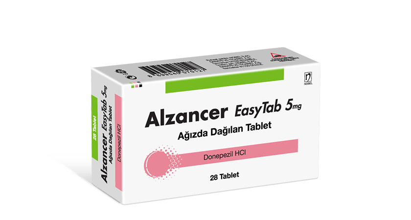 Alzancer EasyTab Ağızda Dağılan Tablet 5mg 28 Tablet