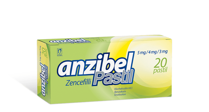 Anzibel Zencefilli 20 Lozenges