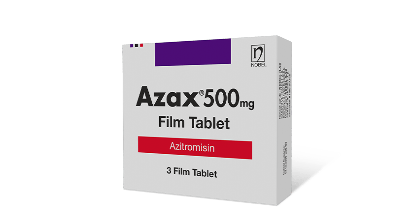 Azax 500mg 3 Film Tablets | Drugs | Our Products | Nobel