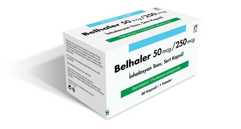 Belhaler 50 mcg/ 250 mcg İnhalasyon Tozu, Sert Kapsül