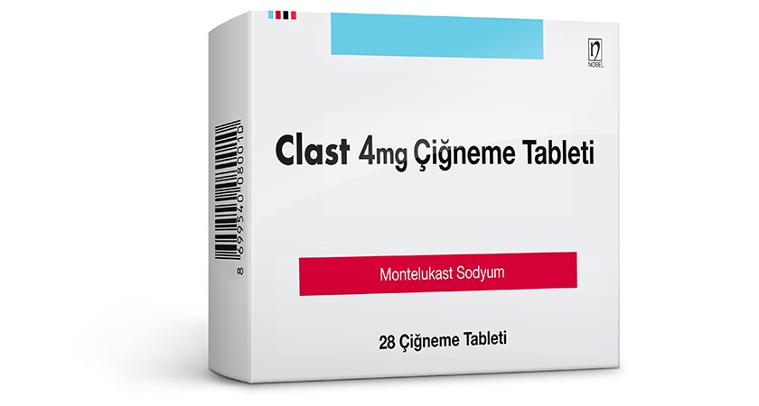 Clast 4mg Chewable Tablet