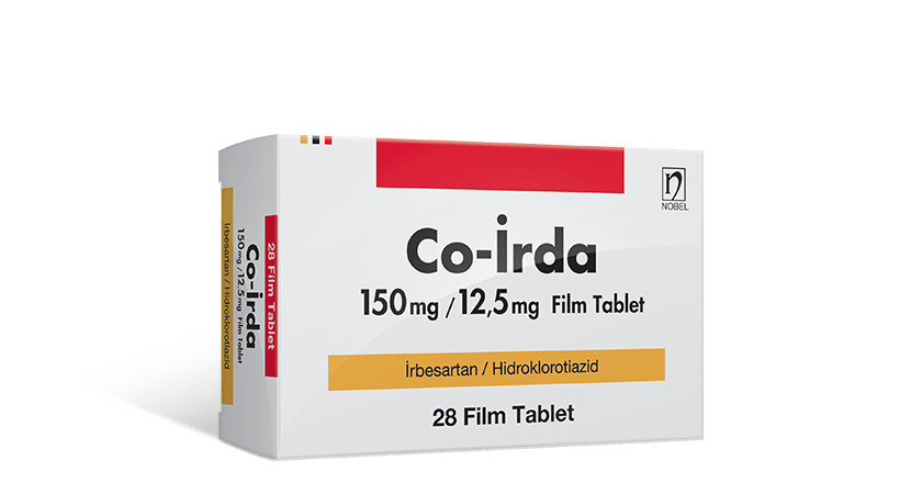 Co-İrda 150mg/12.5mg 28 Film Coated Tablets