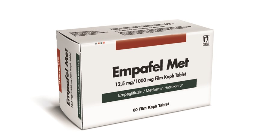 Empafel Met 12,5 mg/1000 mg Film Kaplı Tablet 