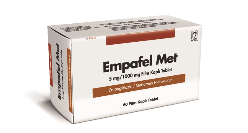 Empafel Met 5 mg/1000 mg Film Kaplı Tablet
