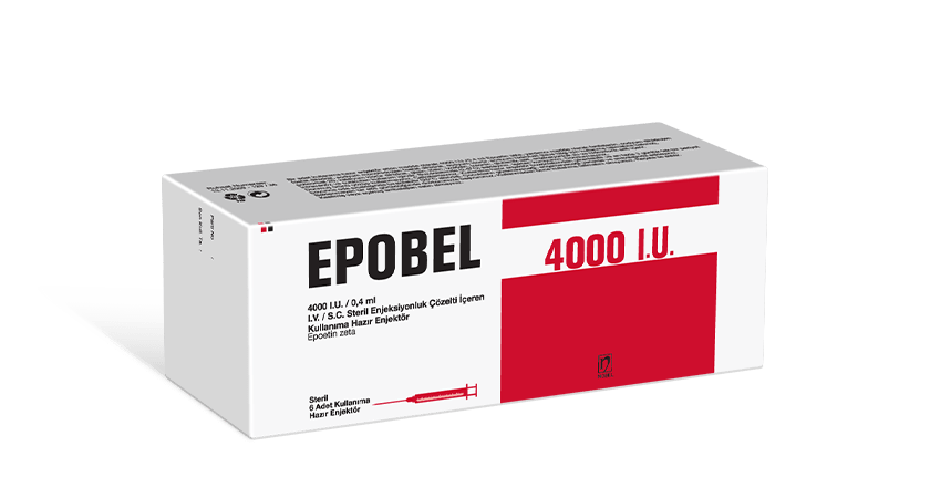 Epobel 4000 I.U./0.4ml I.V./S.C. Steril solution for injection in pre-filled syringe