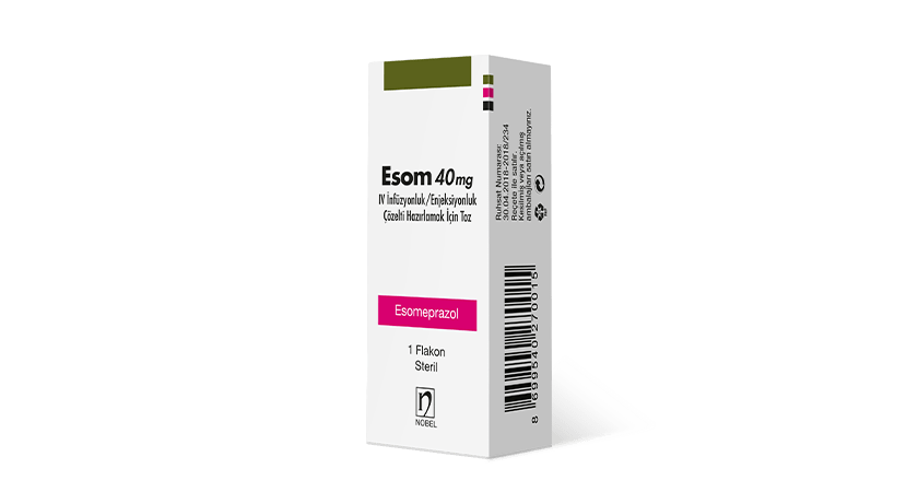 Esom 40mg I.V. Powder To Prapare Infusion/Imjection-Based Solution