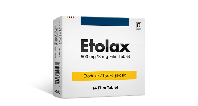 Etolax 500-8mg Film Tablets