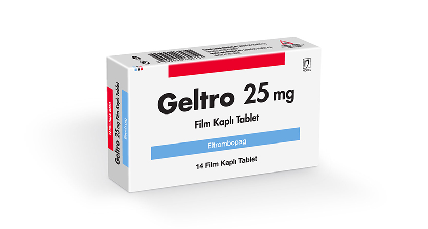 Geltro 25mg film coated tablets