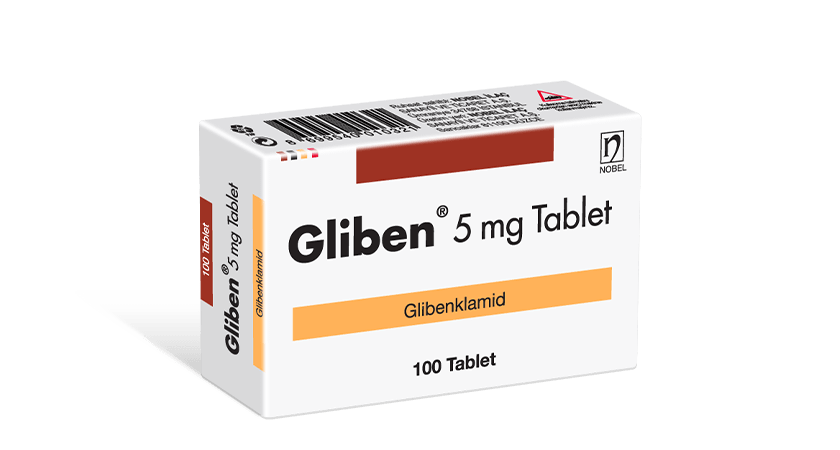 Gliben 5mg 100 Tablet