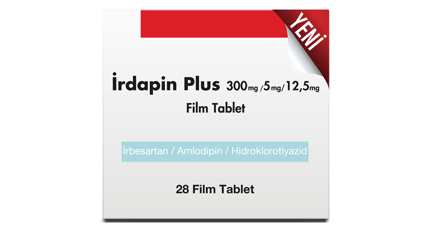 İrdapin Plus 300mg/5mg/12,5mg Film Tablet