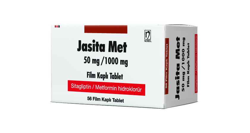 Jasita Met 50 mg/1000 mg Film Kaplı Tablet