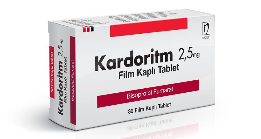 Kardoritm 2,5mg Film Coated Tablets