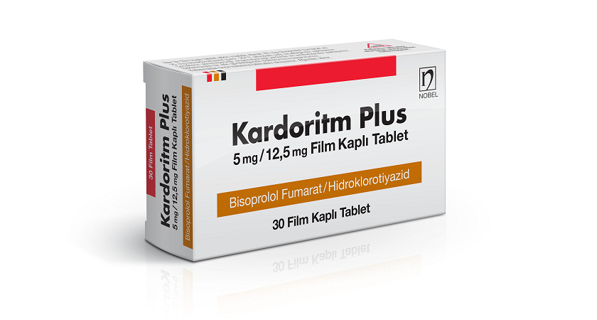 Kardoritm Plus 5 mg/12,5 mg Tablet