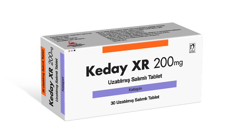 Keday XR Uzatılmış Salımlı 200mg 30 Tablet