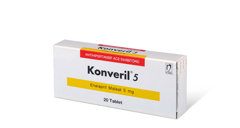 Konveril 5mg 20 Tablets