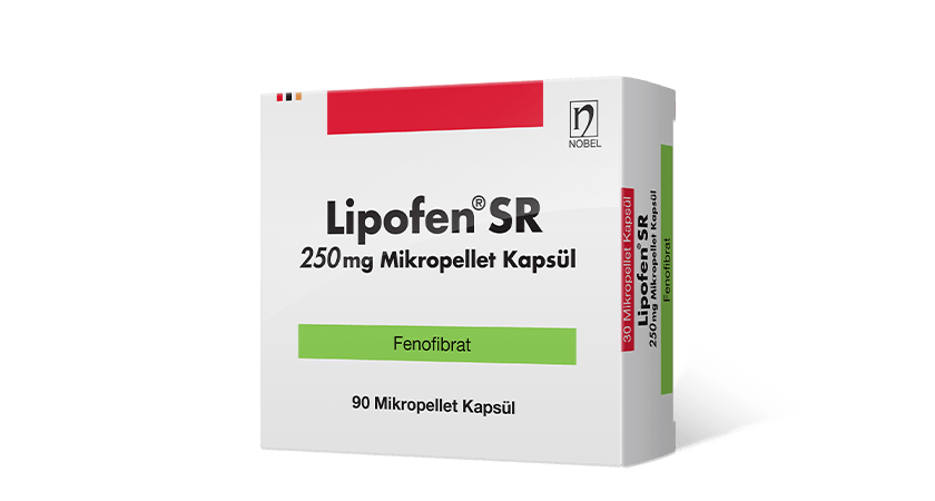 Lipofen SR 250mg 90 Micropellet Capsules