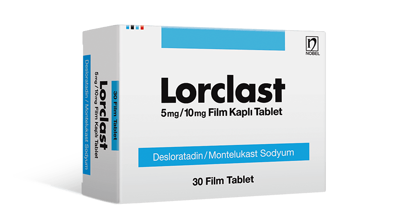 Lorclast 5 mg/10mg 30 Tablets
