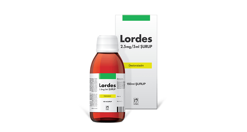 Lordes 2.5mg - 5 ml Şurup