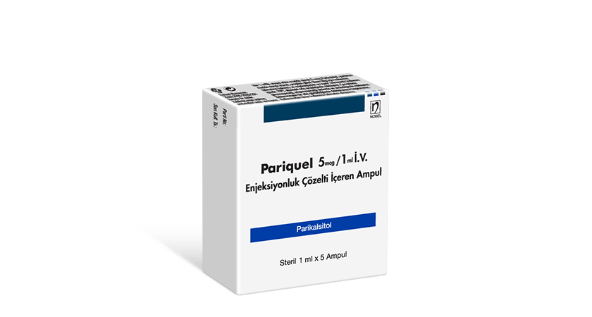 Pariquel 5mcg/1ml İ.V. Enjeksiyonluk Çözelti İçeren Ampul