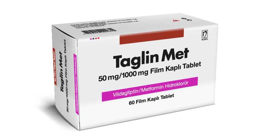 Taglin MET 50 mg/1000 mg Film Kaplı Tablet