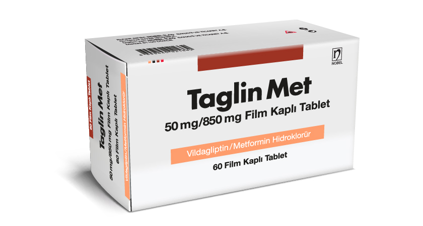 Taglin MET 50 mg/850 mg/60 Film Kaplı Tablet