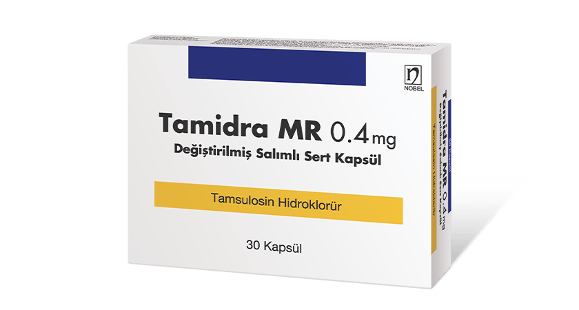 Tamidra 0.4mg MR 30 Değiştirilmiş Salımlı Sert Kapsül
