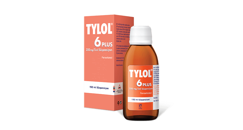 Tylol 6 Plus 250mg - 5ml Suspension