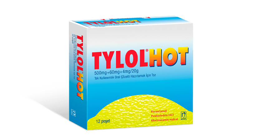 Tylol Hot 12 Bags
